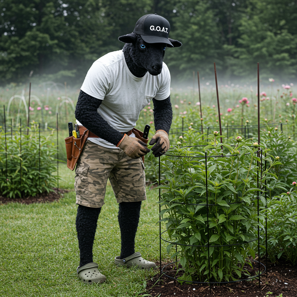 Installing Plant Supports Before You Need Them