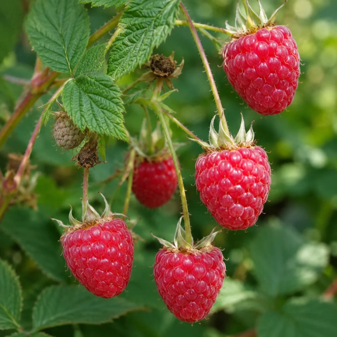 Raspberry x 'Red Mammoth'